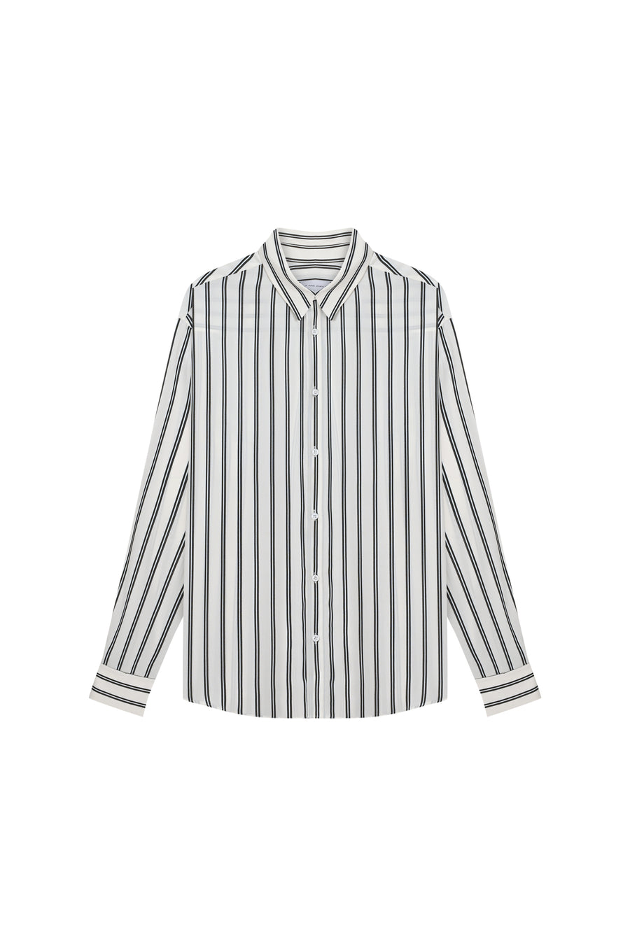 The Olivier white striped shirt