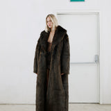 BOLD Amber faux fur