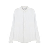 The Pierre pearl satin shirt