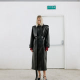 BOLD Smoky leather trench coat - Limited Edition