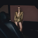 The Celeste gold suit