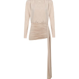 The Yvette cream mini dress