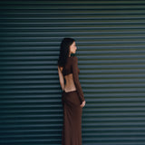 The Karen Carob Maxi Dress