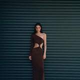 The Karen Carob Maxi Dress