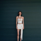 The Gia White Dual Suit