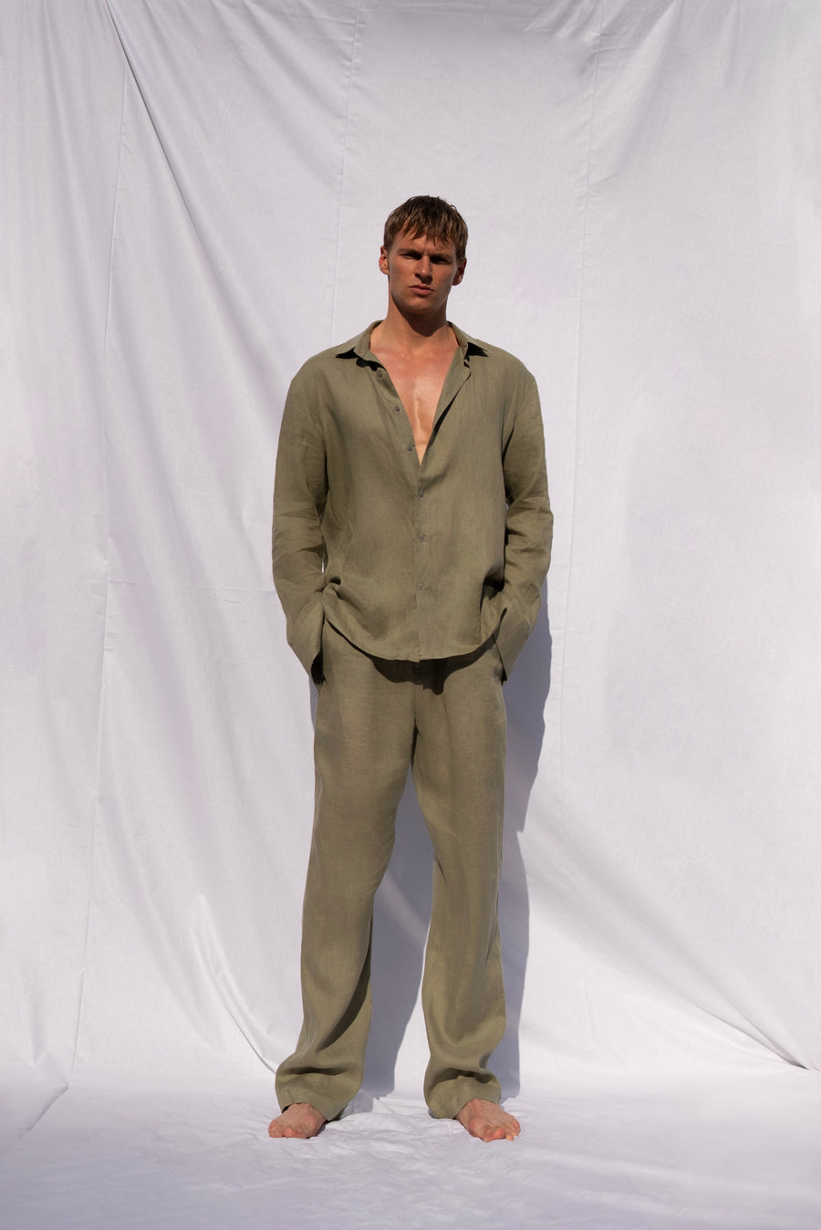 The Sam Green Linen Suit