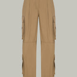 Beige Cargo Pants