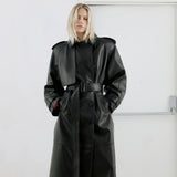 BOLD Smoky leather trench coat - Limited Edition