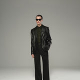 Black Straight Fit Pants