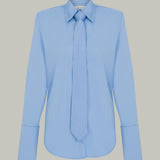 Baby Blue Shirt & Tie