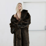 BOLD Amber faux fur