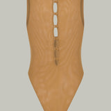 Nude Tulle Bodysuit