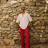 HEATWAVE Trouser in Cabernet