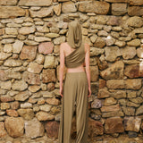HEATWAVE Look 2 in Stone Olive