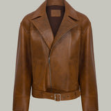 Whiskey Leather Limited Edition Biker Jacket