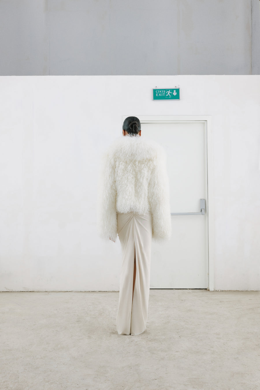 BOLD Seashell shearling coat