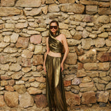 HEATWAVE Look 2 in Antique Gold