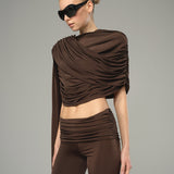 Sculpted Burnt Umber Set