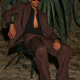 HEATWAVE Look 01 in Terra Stripe Suit
