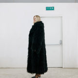 BOLD Raven shearling coat