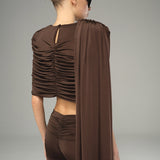 Sculpted Burnt Umber Set