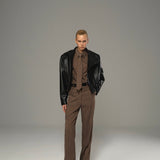 Noir Biker Leather Jacket