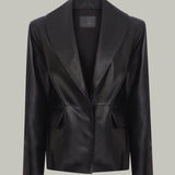 Noir Statement Leather Jacket