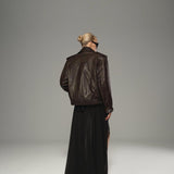 Overroast Rigby Leather Biker Jacket