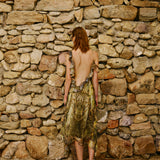 HEATWAVE Look 5 in Chartreuse Python