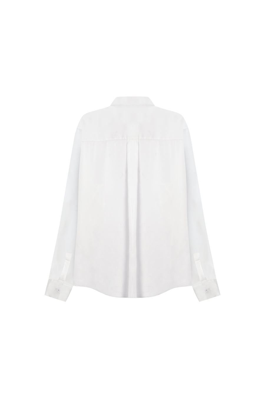 The Pierre pearl satin shirt