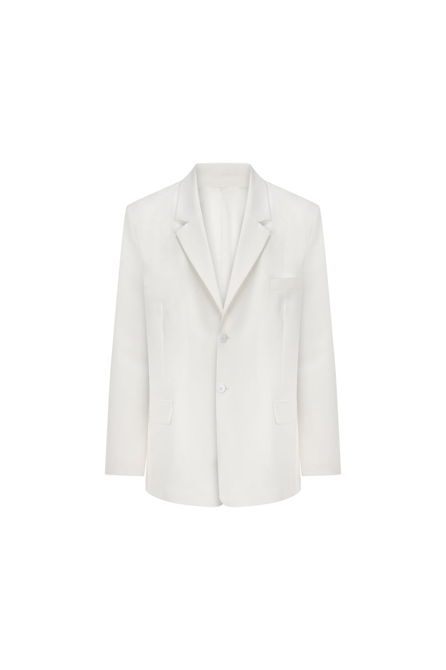 The Luc ivory blazer jacket