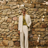 HEATWAVE Pleated Trouser in Dune