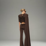 Sculpted Burnt Umber Set