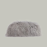 Shearling Grey Pouch Bag