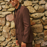 HEATWAVE Look 01 in Terra Stripe Suit