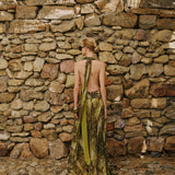 HEATWAVE Look 1 in Chartreuse Python
