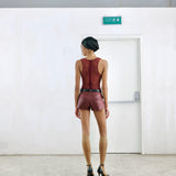 BOLD Look 21 in maroon short