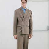 BOLD Look 3 in taupe suit