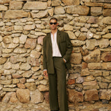HEATWAVE Look 05 in Khaki Suit