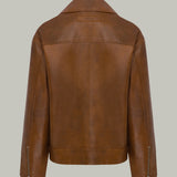 Whiskey Leather Limited Edition Biker Jacket