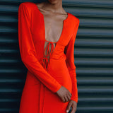 The Bria Crimson Maxi Dress