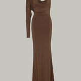 Modern Goddess Mink Dress