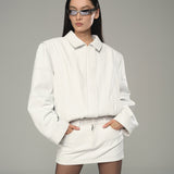 Marble Leather Jacket