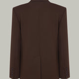 Brown Tailored Blazer