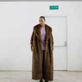 BOLD Tawny faux fur