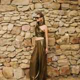 HEATWAVE Look 2 in Antique Gold
