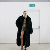 BOLD Raven shearling coat