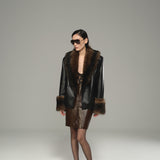 Noir Statement Leather Jacket