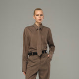 Brownline Shirt & Tie