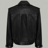Black Rigby Leather Biker Jacket